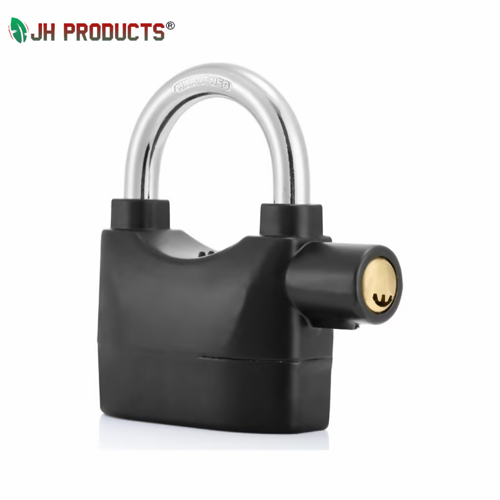 Padlock For Motorcycle With Alarm Aluminum Alloy Motorcycle Alarm Padlock With 110Db