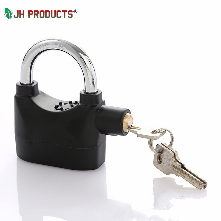 Padlock For Motorcycle With Alarm Aluminum Alloy Motorcycle Alarm Padlock With 110Db