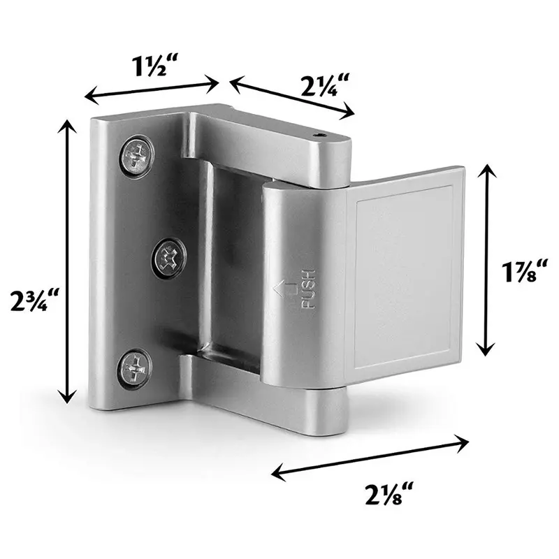 Factory Hot Sale Zinc Alloy Door Security Lock Defender Reinforcement for Home Security