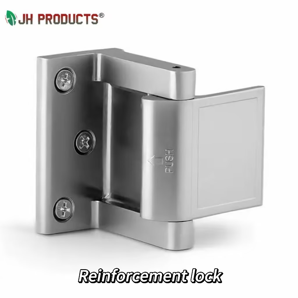 2023 Hot Sales Zinc Alloy Security Door Lock Cylinder Door Reinforcement Guard Latch High Security Door Lock