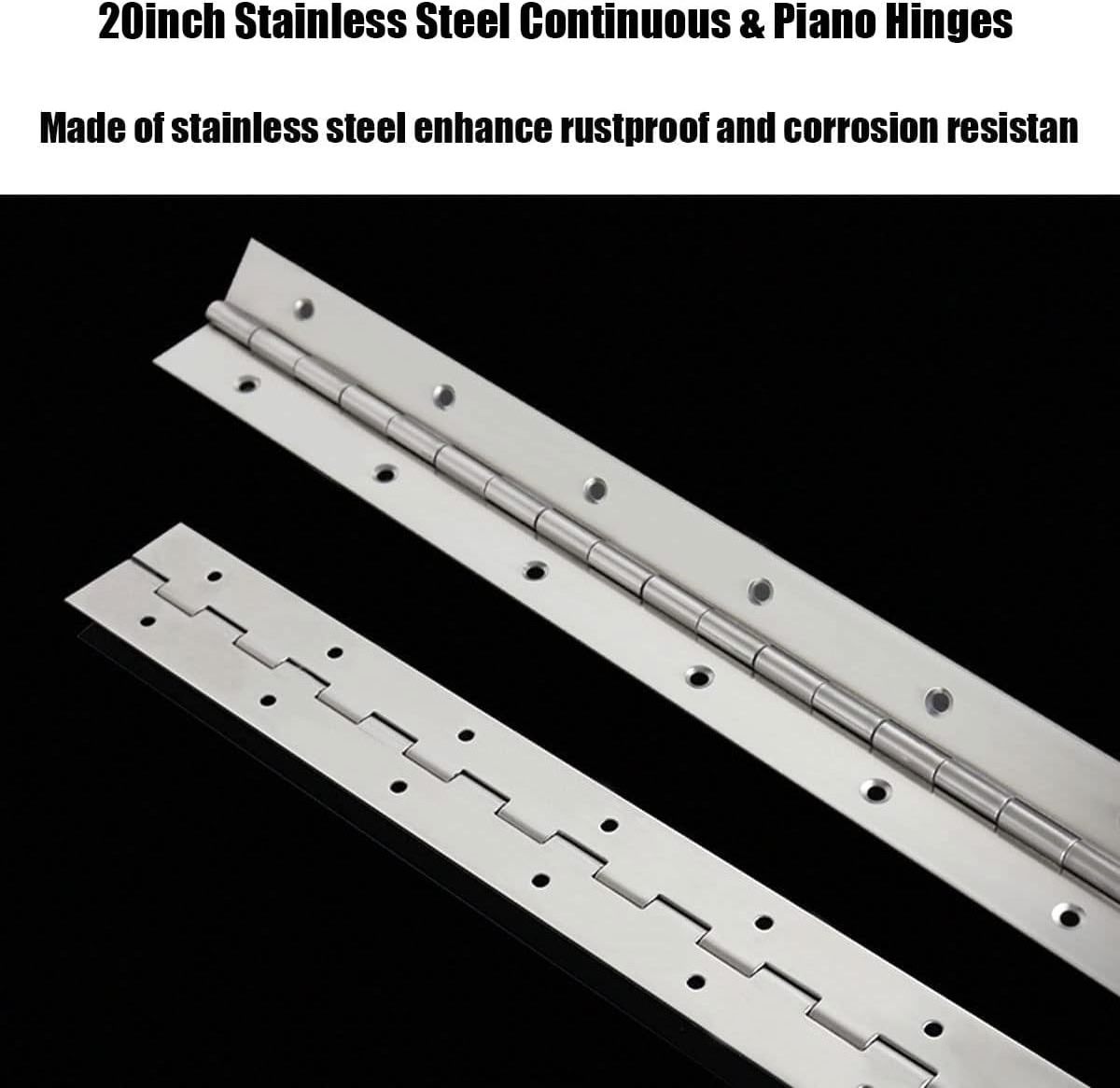 Heavy Duty Stainless Steel 304 Piano Hinge Continuous Hinge (SS070) Piano Hinge 72 Inch