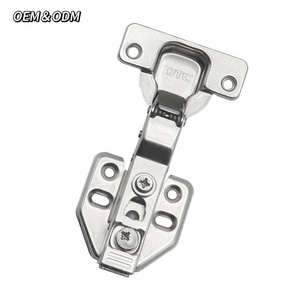 SS201 Clip on Hinge OEM Hardware Fitting Adjustable Hydraulic Soft Closing Buffering Cabinet Door Hinge