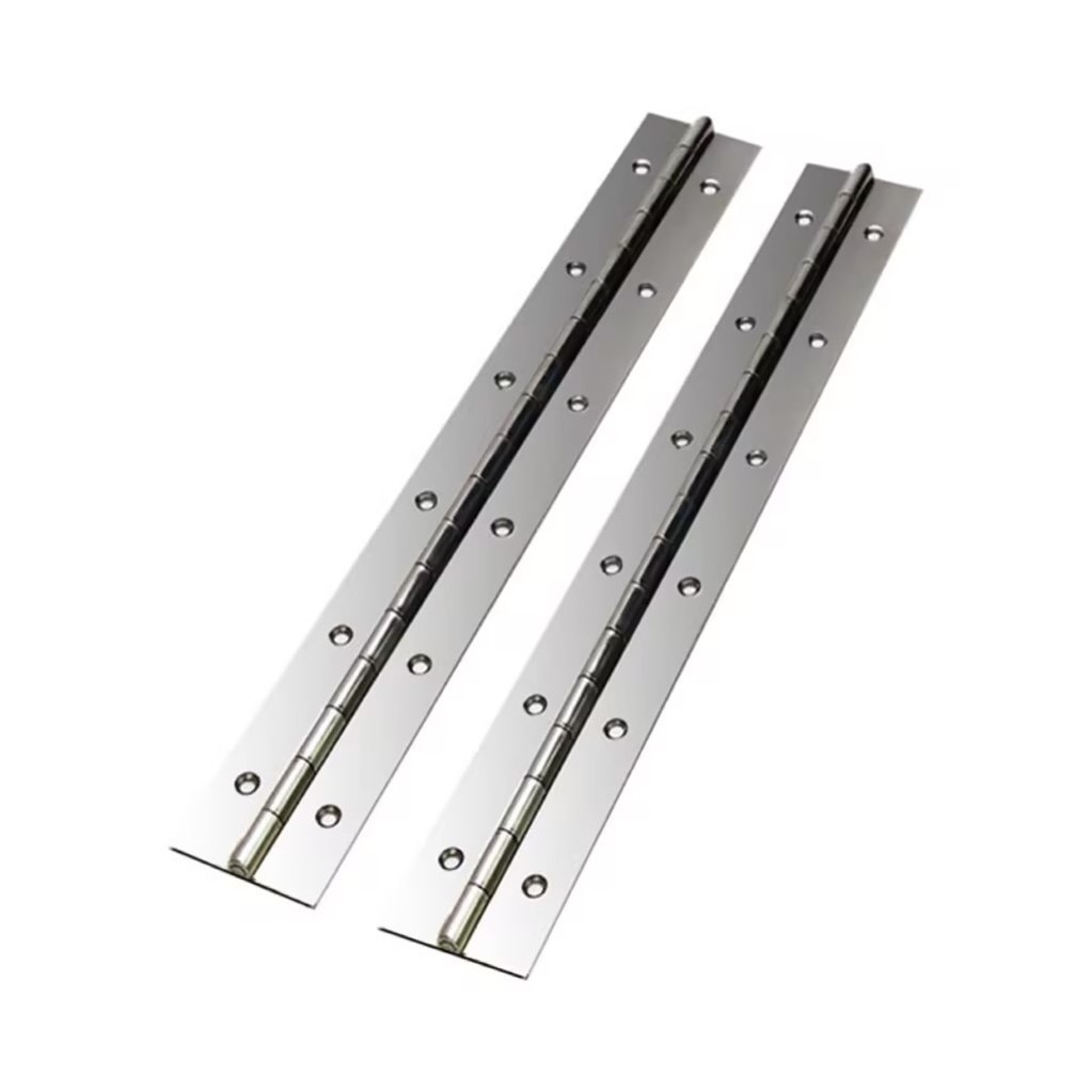 Full size customization 304 201 Stainless Steel Piano Hinges Continuous Double Luxury Piano Hinge