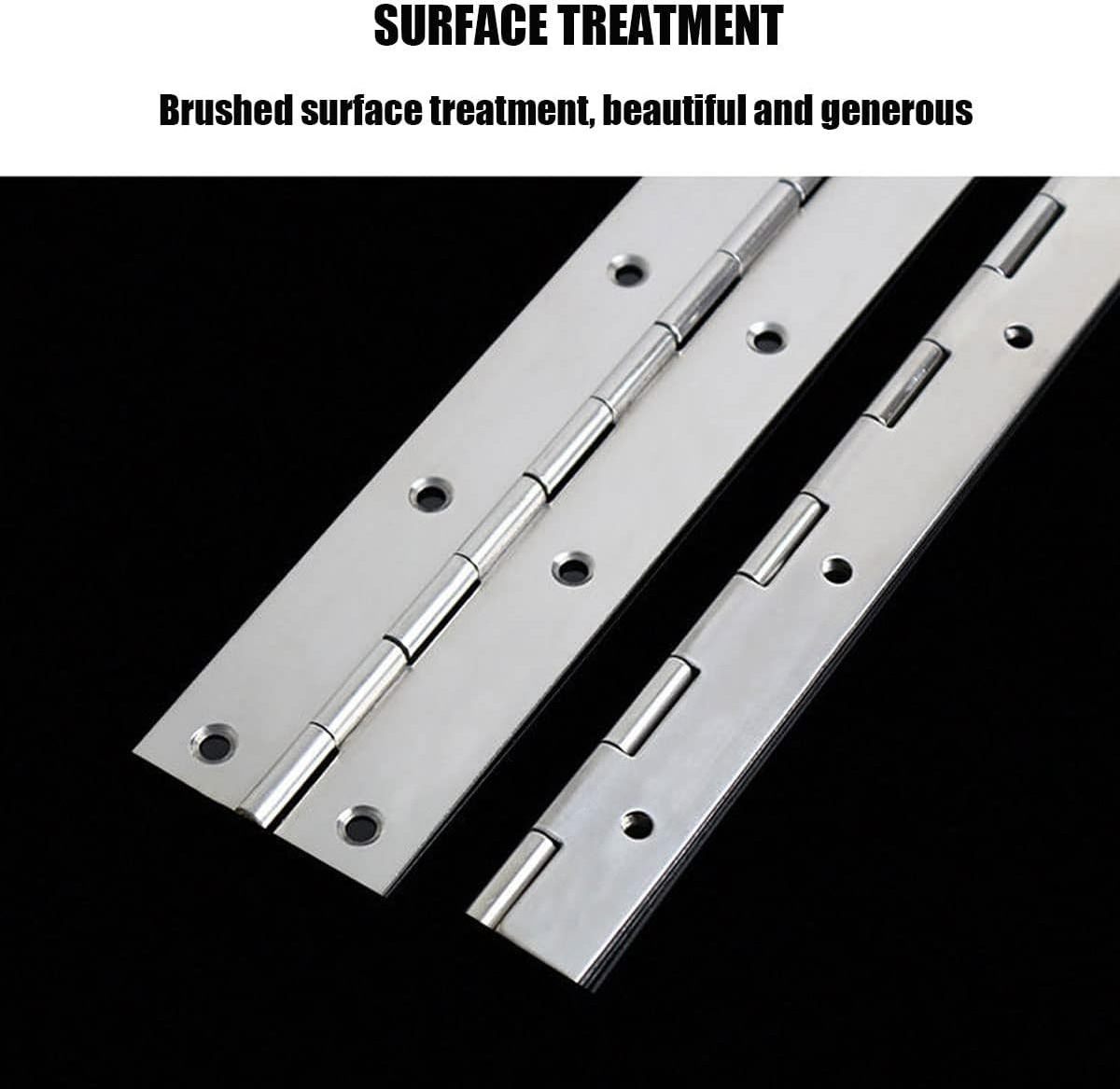 Heavy Duty Stainless Steel 304 Piano Hinge Continuous Hinge (SS070) Piano Hinge 72 Inch