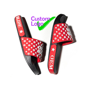 Designer Famous Brands Men'S Slippers Luxury Customized 3D Rubber Designs Adult Korean Slider Sandal Black Men Slides