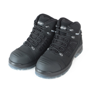 Toe  Construction Shoes Work Safety Boots Composite Steel Custom Men Leather Unisex OEM Safety Shoes