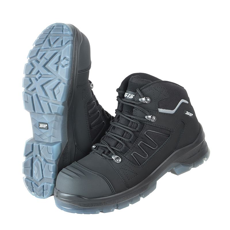 bota de proteccion antideslizante protector para hombre bota de cuero con placa de acero