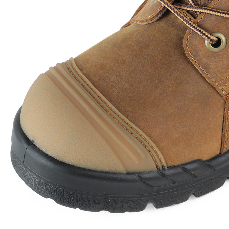 safety shoe men's work shoes mens steel toe boots slip on steel toe