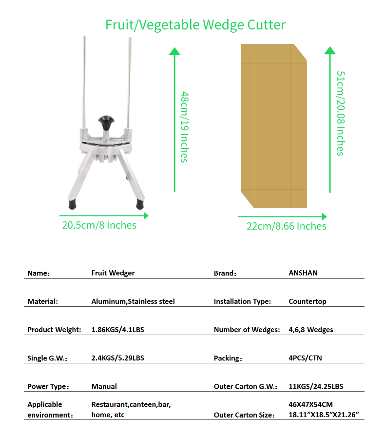 Multi Functional Commercial Manual Hand Press Fruits Cut Machine Apple Lemon Lime Slicer Cutter Chopper