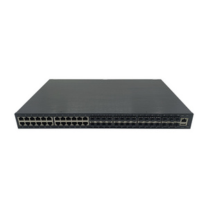 Hot Selling L2/ L3 Managed Network Switch 6 10G SFP and 24 1G SFP and 24 1G RJ45 Industrial Core Switch