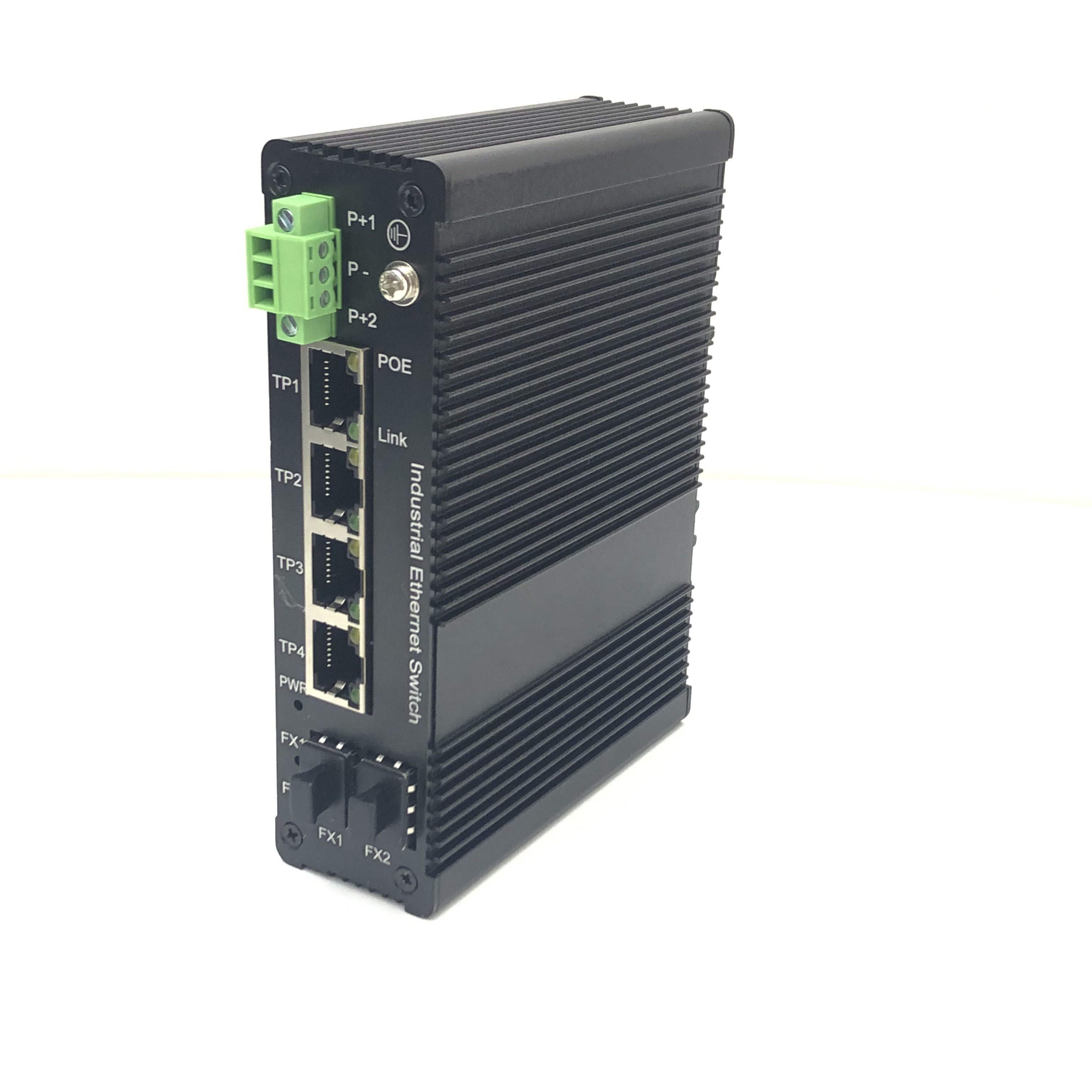 High Quality Optic Gigabit Poe Managed Switch Industrial Fiber Optical Media Converter