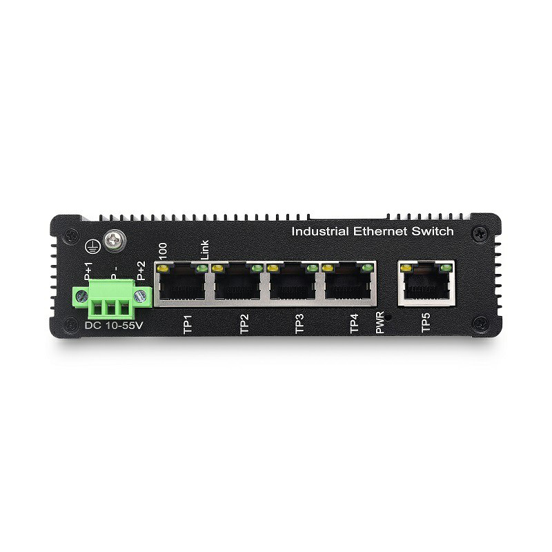 High quality Gigabit 5 port Unmanaged Industrial Ethernet Switch with POE