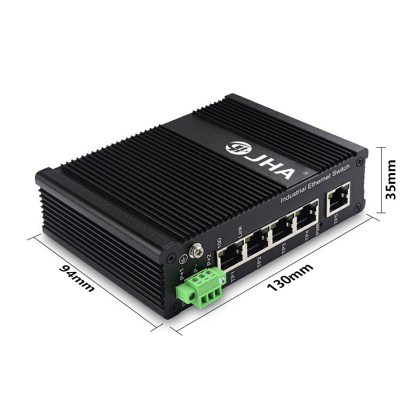 High quality Gigabit 5 port Unmanaged Industrial Ethernet Switch with POE