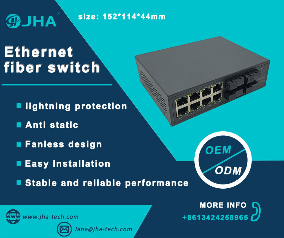 OEM 4/8/16 /24Ports Gigabit POE Switch with 2 Uplink Ports 10/100/1000Mbps Ethernet Switch