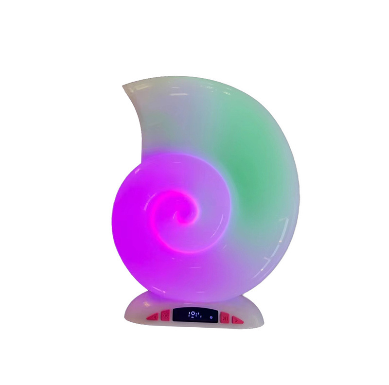 Factory Wholesale L-39 RGB speakers conch music lamp bluetooth speakers subwoofers wireless speaker