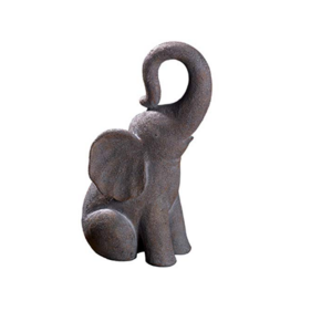 Outdoor Elephant Statue for Sale Garden White Color SCULPTURE Home Decoration Resin Animal Nautical Europe