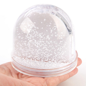 DIY Clear Plastic Water Globe Snow Globe  for DIY Crafts