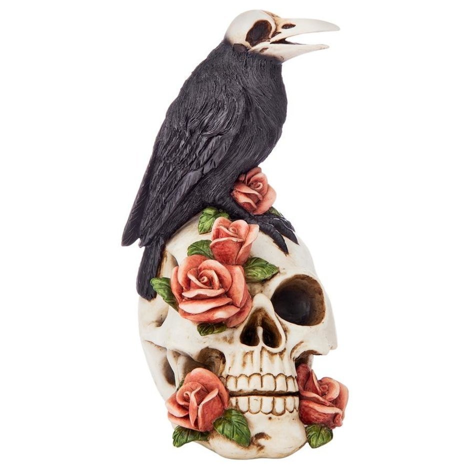 Custom Resin Craft Marvel Statue Raven and the Dead Statue Halloween Decor