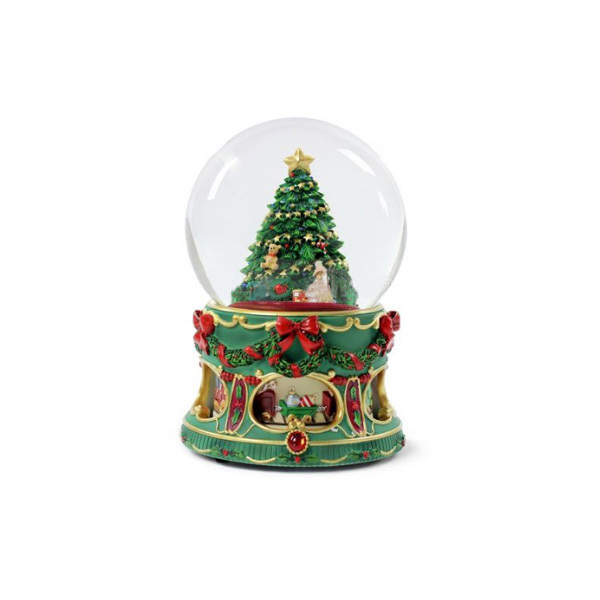 New product resin christmas souvenir snowglobe