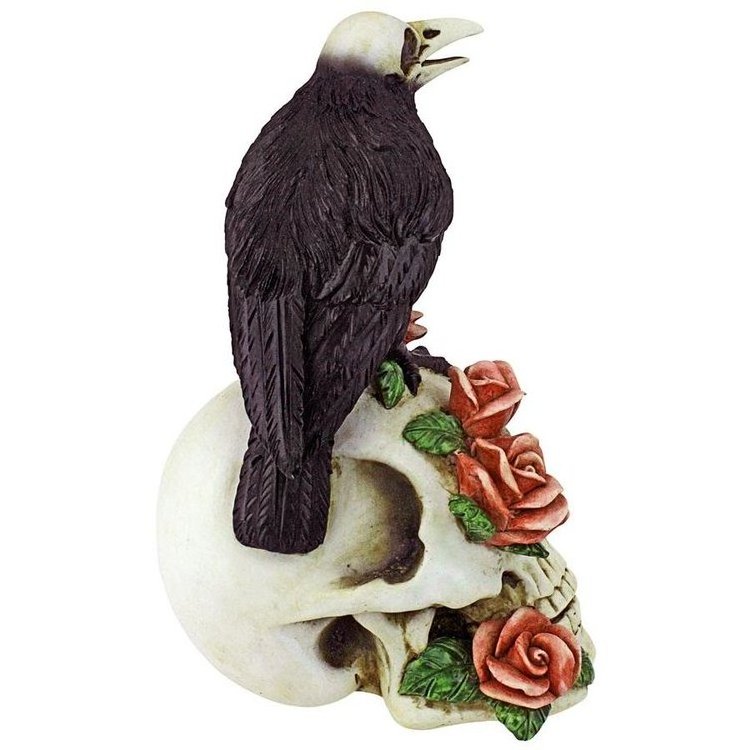 Custom Resin Craft Marvel Statue Raven and the Dead Statue Halloween Decor