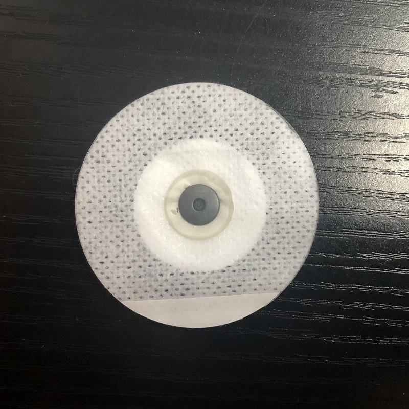 50pcs Adult disposable ecg ekg electrodes foam round Ag/AgCI sensor 50mm Conductive Electrode Pad Medical Device