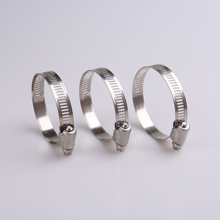 DIN 3017 Factory Wholesale Best Quality Spring Metal Adjustable Hose Clamps Stainless Steel