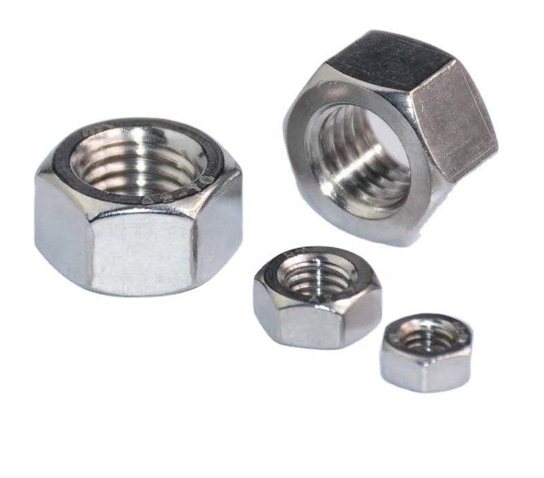 DIN6334 M4-M36 Hex Coupling Nuts galvanize carbon steel Stainless Steel hex nuts