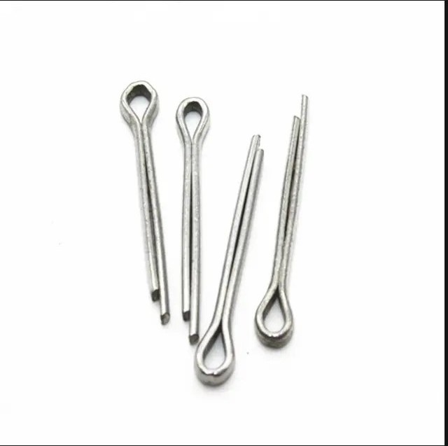 304 stainless steel aluminum M3.2*8 din94 B R type fastener small split cotter clevis lock pins for cotter bolt