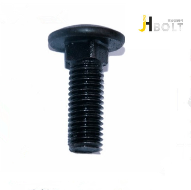 Wholesale price DIN603 m8 flat round hdg carriage bolts black stainless steel small head gold carriage bolt m20