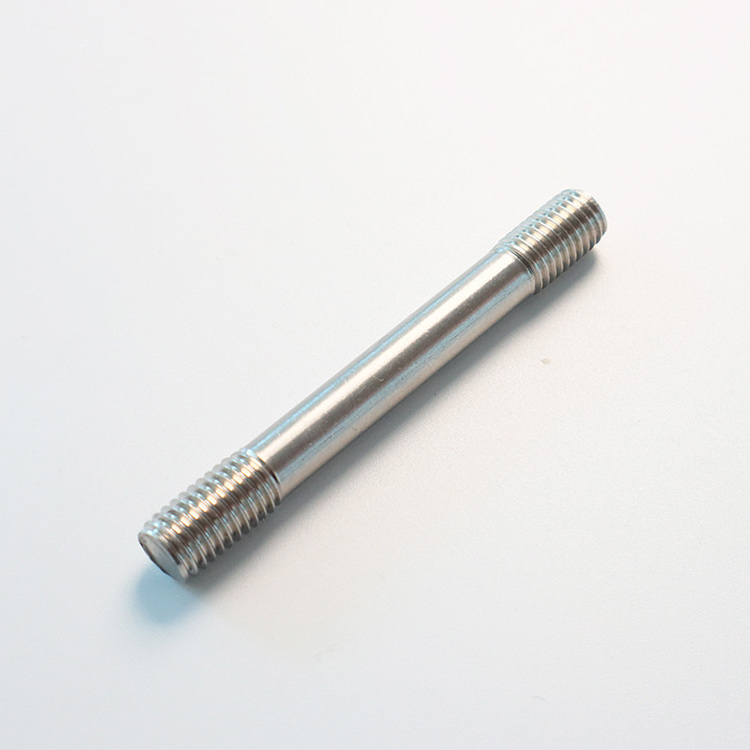 Factory Free Sample Metal carbon stainless metric steel double bar DIN939 DIN835 two headed screws threaded stud studs