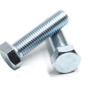 Carbon steel Galvanized zinc plated Hex bolts DIN931 DIN 933 Tension control bolt