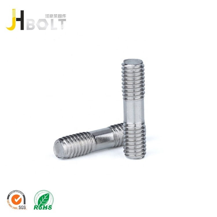 A2 304 Stainless Steel M5 M6 M8 Double End Threaded Rod Bar Bolt Stud