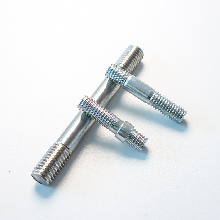 Handan Fastener Factory Stainless Steel 304 316 M4 M5 Threaded Rod Single Stud Bolts