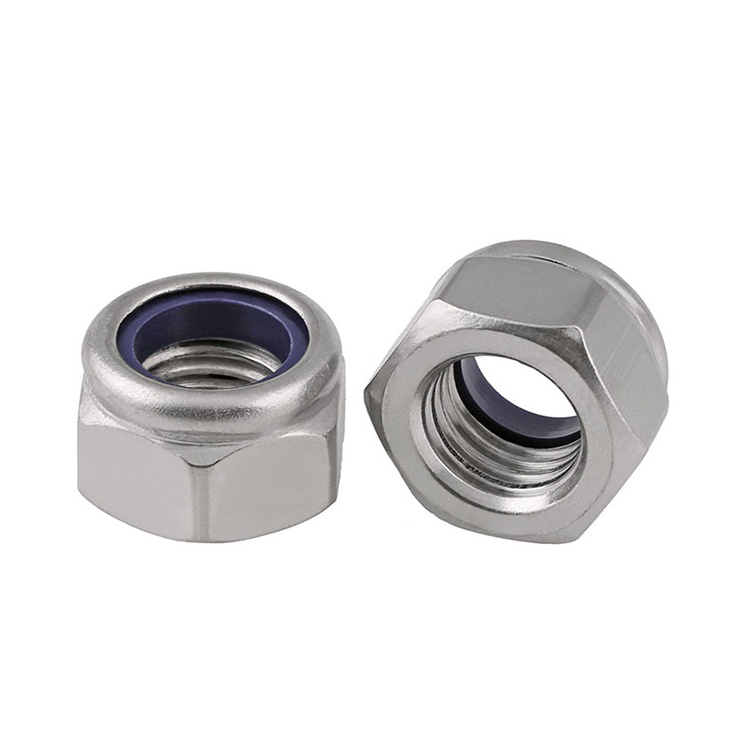 Self Locking Nut Din985 Heavy Hexagon Locknut Self-Locking Dome Nut