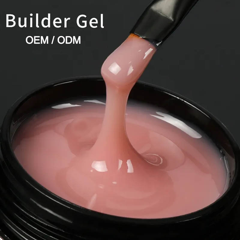 Professional manufacturer uv builder nail gel 1kg in bulk gel nails quick builder poly nail gel in bulk