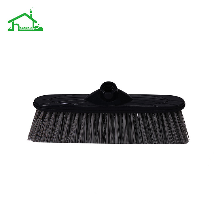 Factory high quality household plastic broom head, used for replacement of household cleaning mop parts