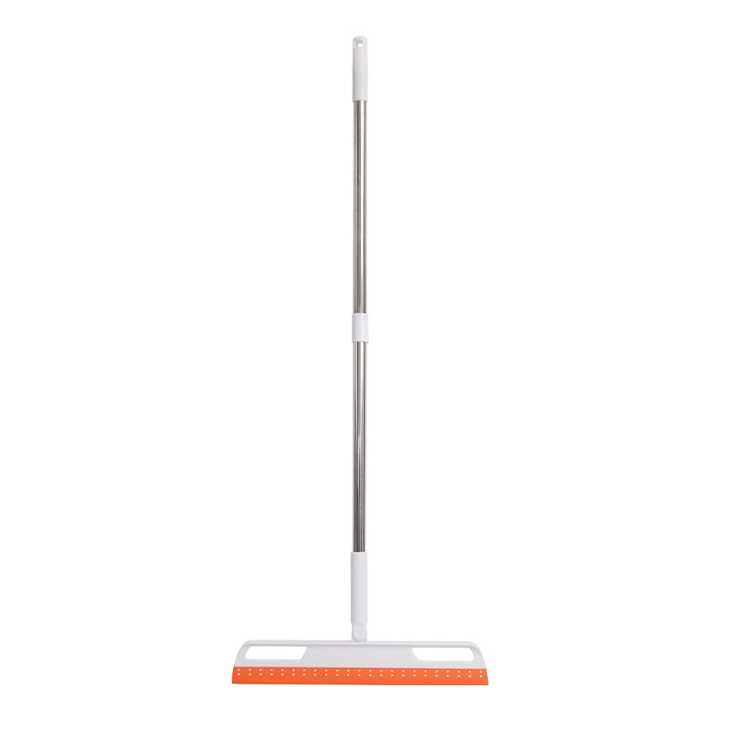 Chaoyuan's New Silicone Pet Hair Broom Telescopic Magic Clean Sweeper Squeegee Scratch Bristle Long Push Broom