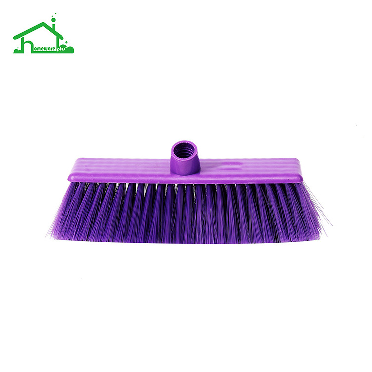 Factory high quality household plastic broom head, used for replacement of household cleaning mop parts