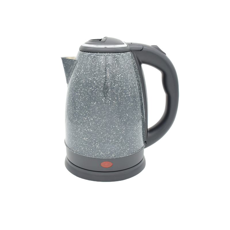 1.8 liter Electric kettle white with black dot color for boiling water  factory