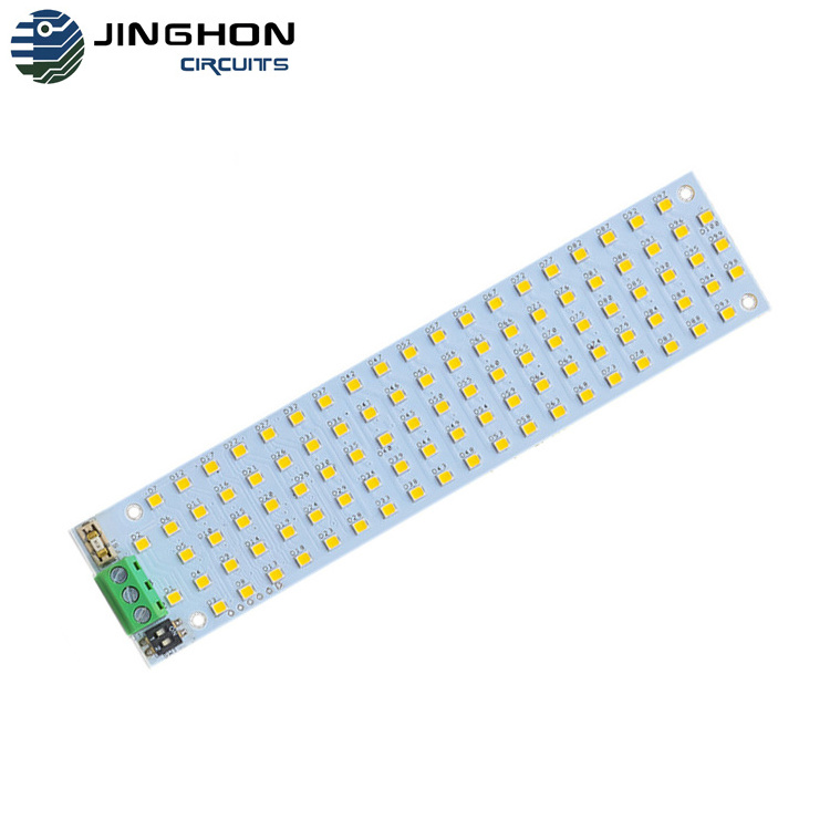 Aluminum Pcb Manufacturer 2835 Smd PCBA Custom Size Shape LED Pcb Module Mcpcb LED Circuit Board