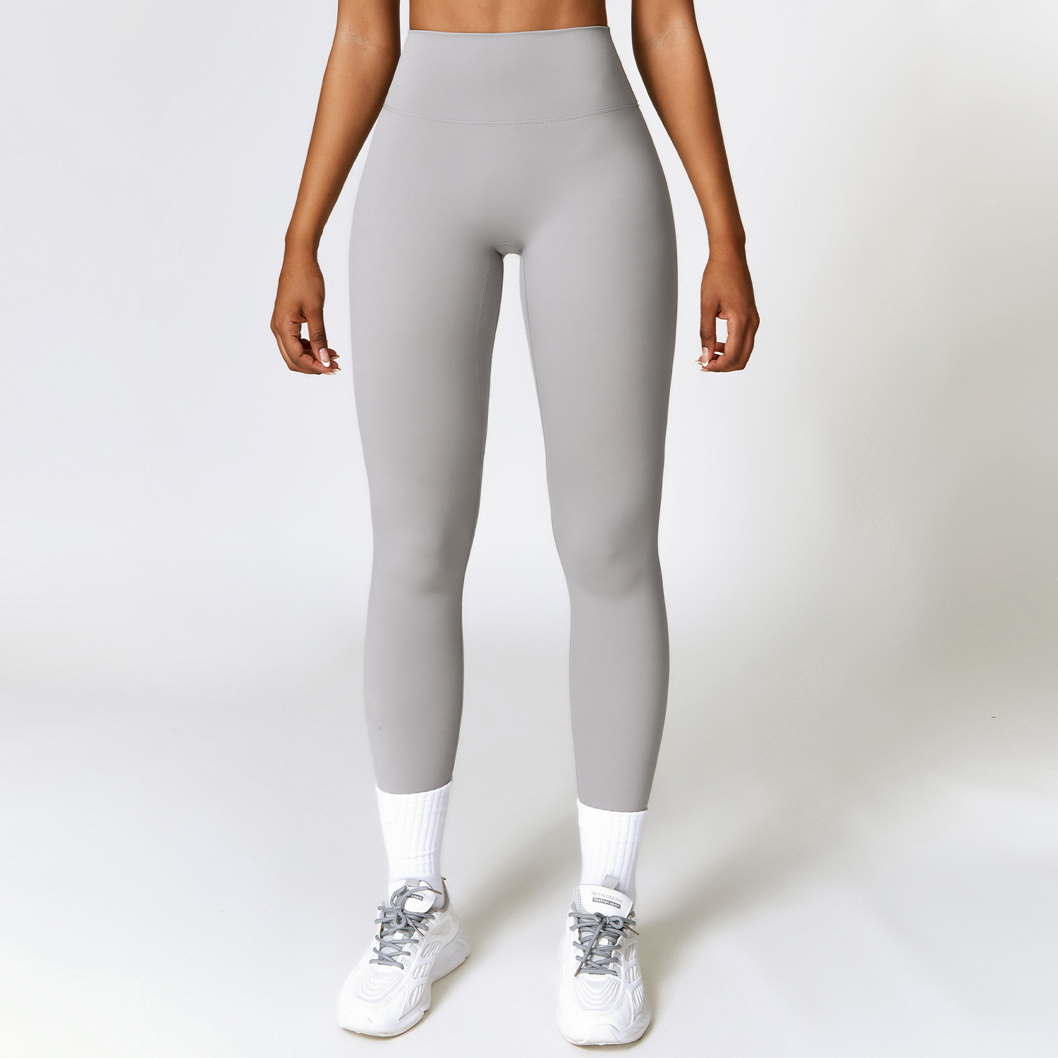 Wholesale High waisted butt lifting brushed Yoga Pants Women Quick Dry Sports Pants Feel Like Skin Running Fitness Leggings