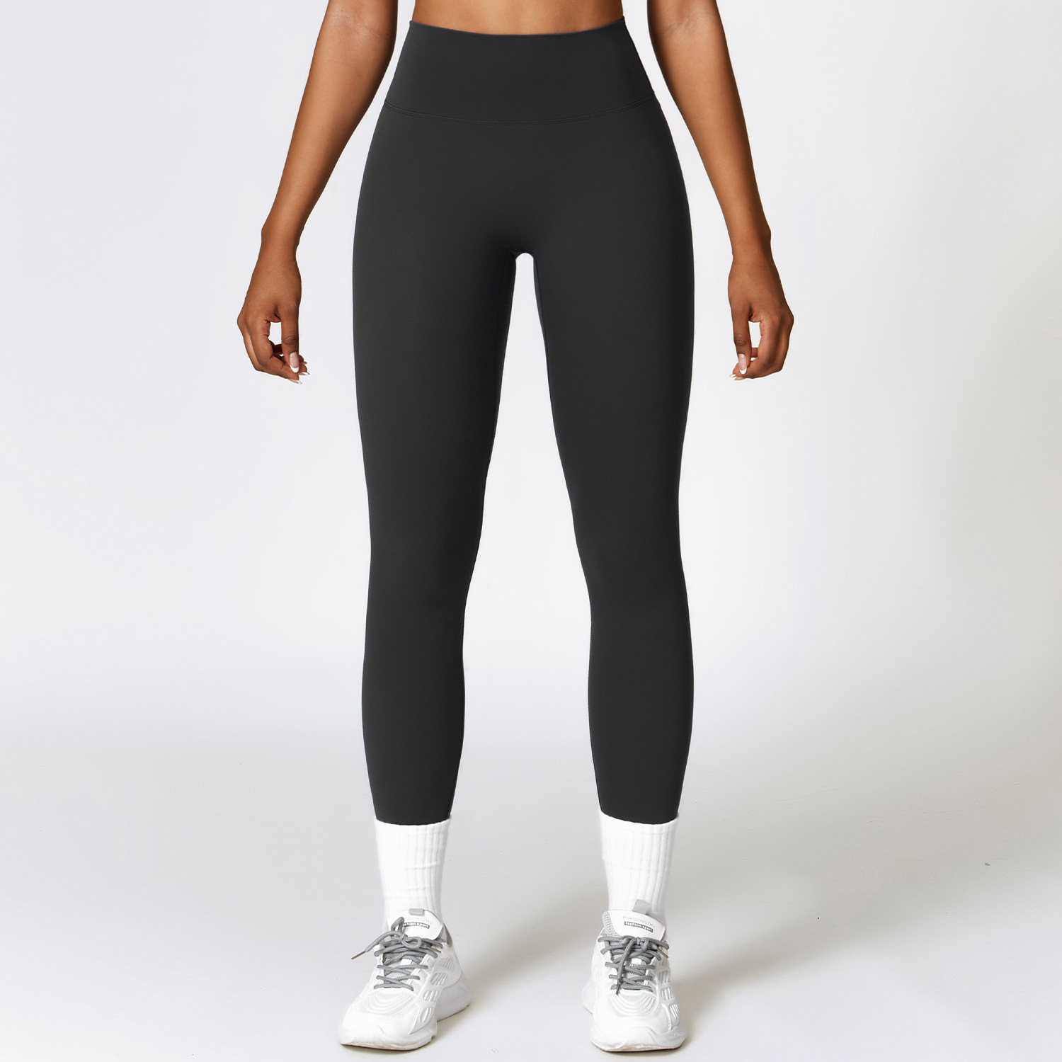 Wholesale High waisted butt lifting brushed Yoga Pants Women Quick Dry Sports Pants Feel Like Skin Running Fitness Leggings