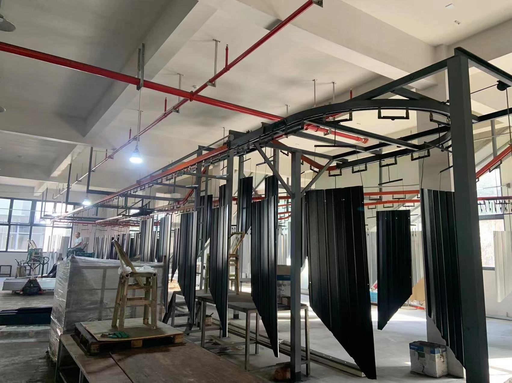 Complete Automatic Powder Coating System with Environmental Multi Cyclone Powder Coating Line for Spray Painting Aluminium