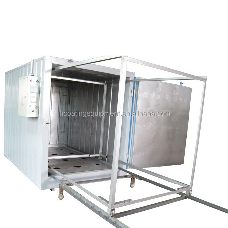 Manual Powder Coating Booth With Powder Coating Machine and Powder  curing oven