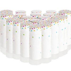 Rainbow Confetti Shakers, Party Confetti Bulk Pack for Wedding, Bridal Shower