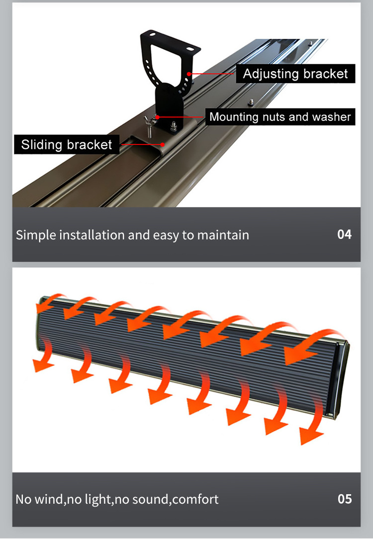 JHheatsup Infrared Heater 3200W Gazebo Garage Heaters For Winter