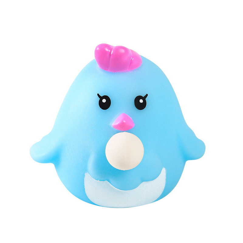 2022 Easter Fidget Decompression Toy Bubble Soft Squishy Squeeze Toy For Stress Relief Rabbit Chicken Bubble Toys