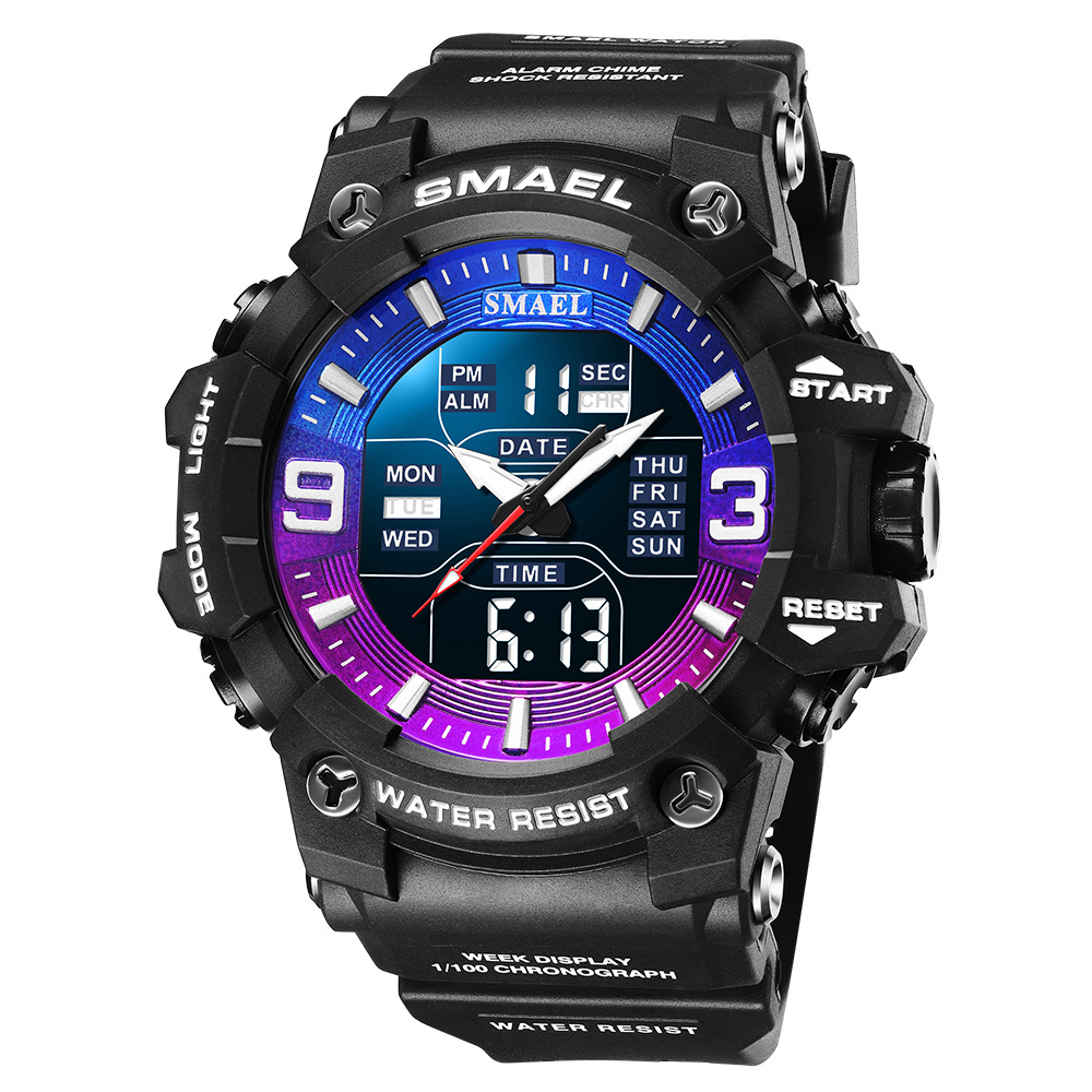 New 2022 Smael 8049 Shock Hand Watch Men Wristwatch Relojes Hombre Digital Waterproof Mens Sports Watches