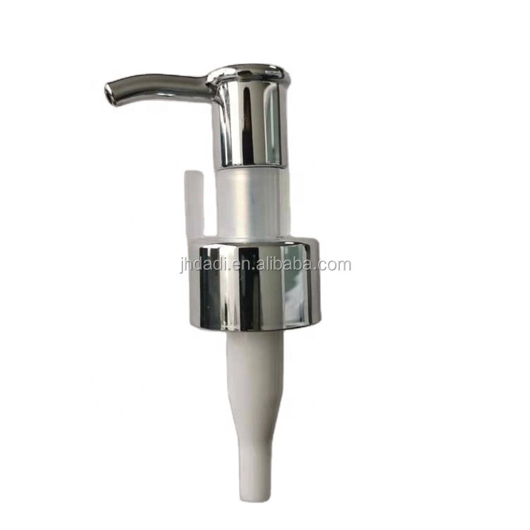 28mm silver stainless steel clip lock lotion cosmetic perfume soap body stopper oil bottle dispenser pump parts tops 1cc/2cc