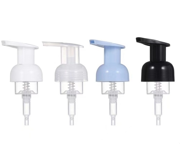 40/410 43/410 Plastic Foam Pump Colorful Plastic Liquid Soap Dispenser Pump Head Foaming Soap Pump